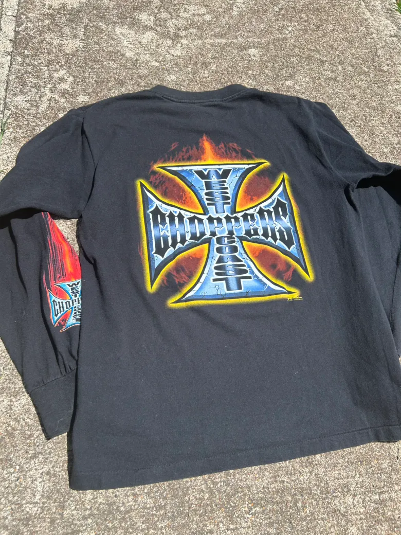 West Coast Choppers For Life Long Sleeve T-Shirt