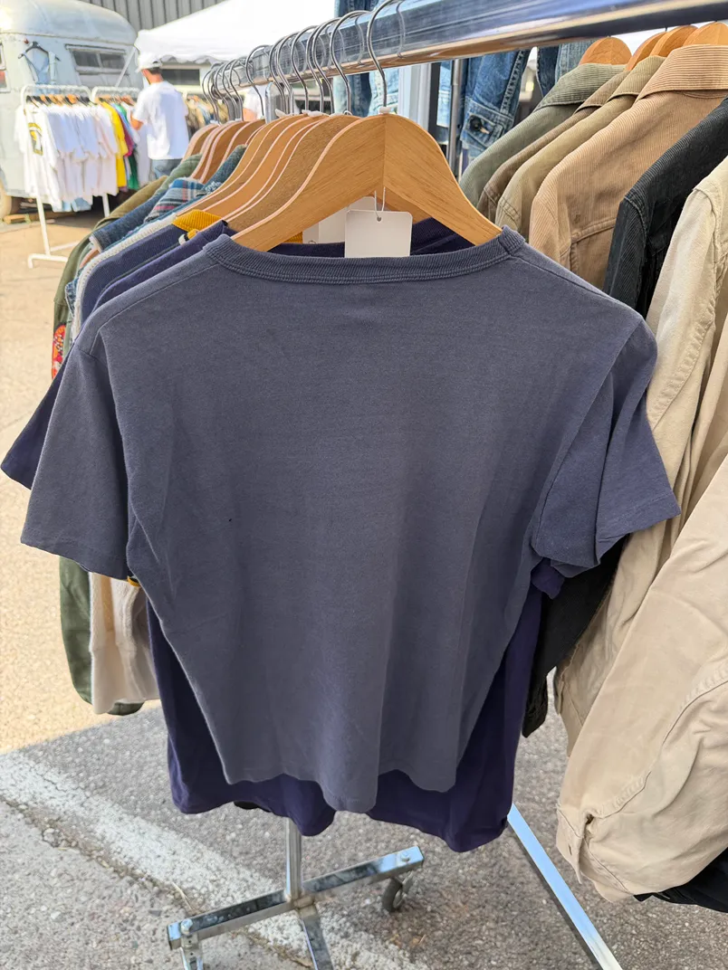 1970s cycling tee faded