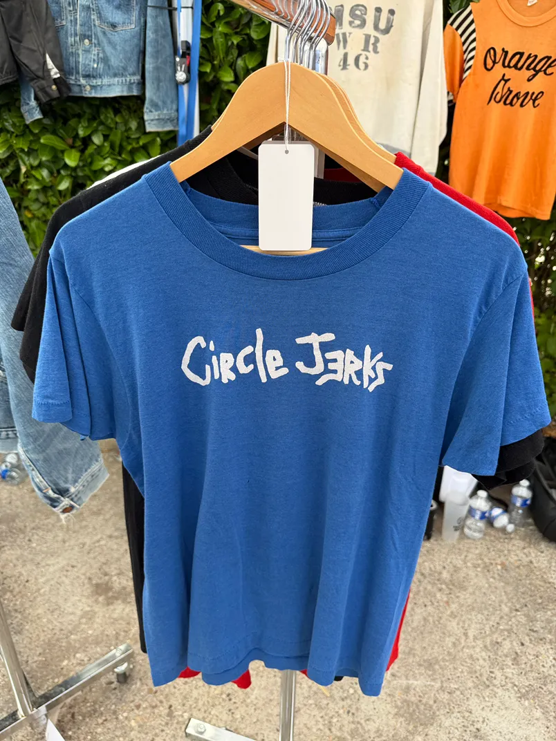 1980s circle jerks band tee