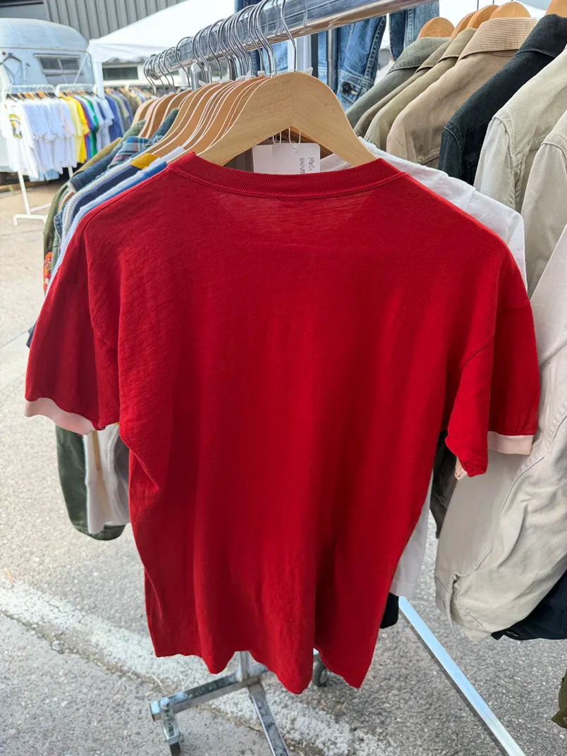 1960s boston university rowing tee