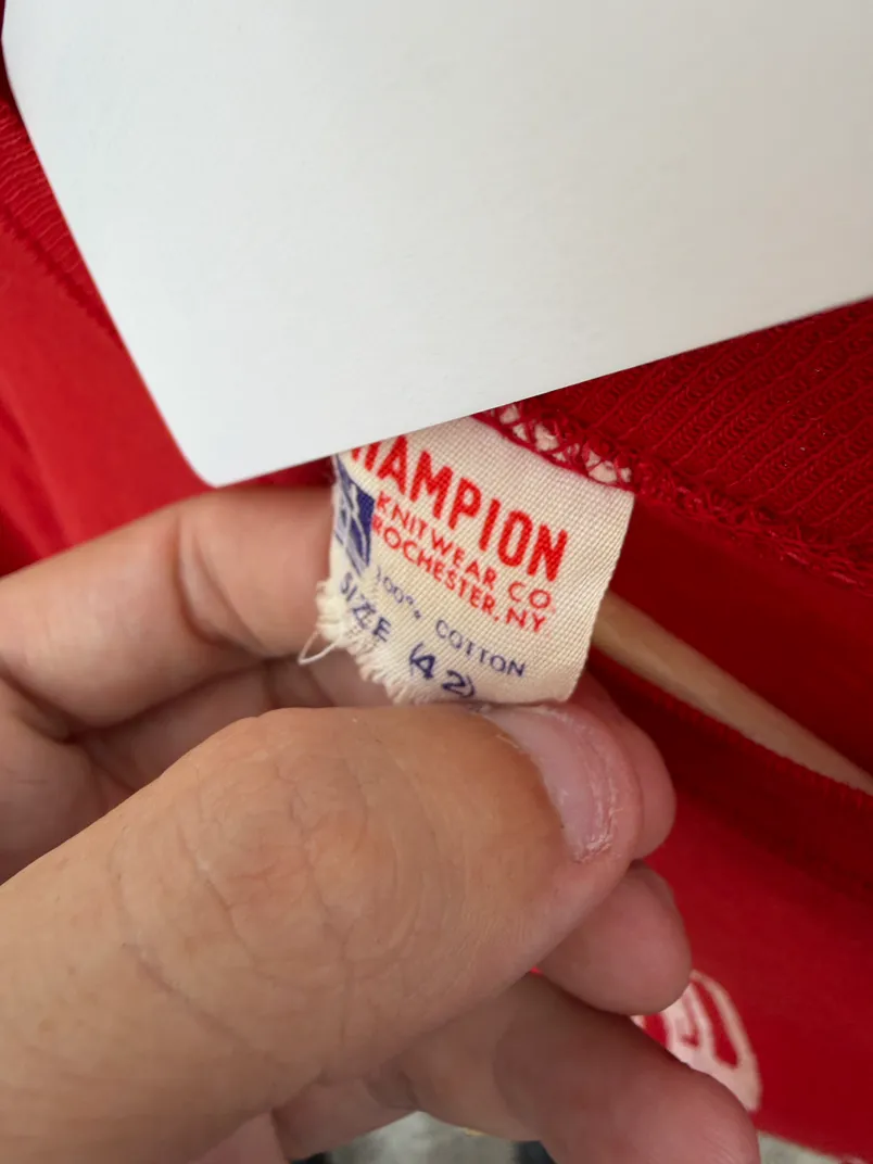 1960s boston university rowing tee