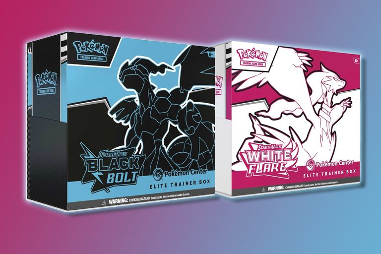 Pokemon Center Black Bolt and White Flare ETB BUNDLE