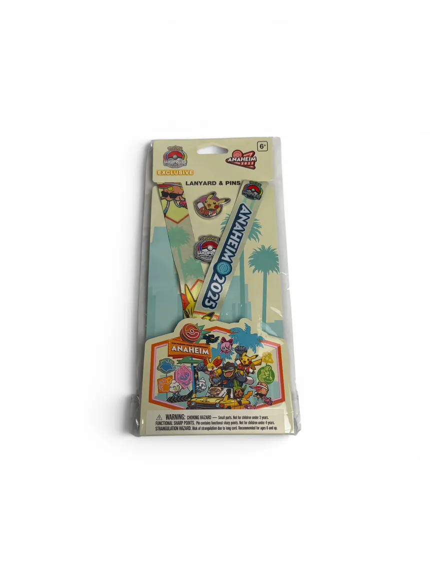 PKC Worlds Anaheim 25’ Patches & Pins Set
