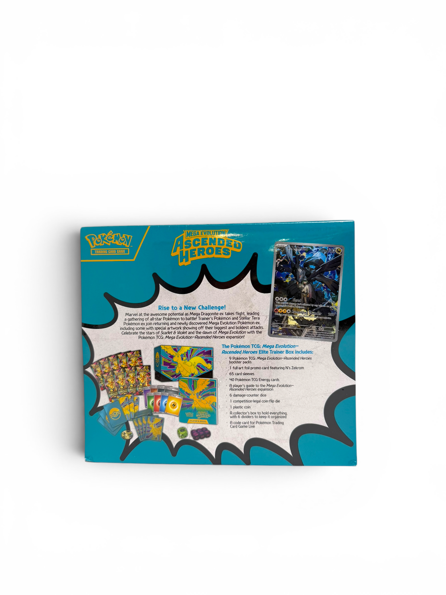 Pokemon Mega Evolution Ascended Heroes Elite Trainer Box