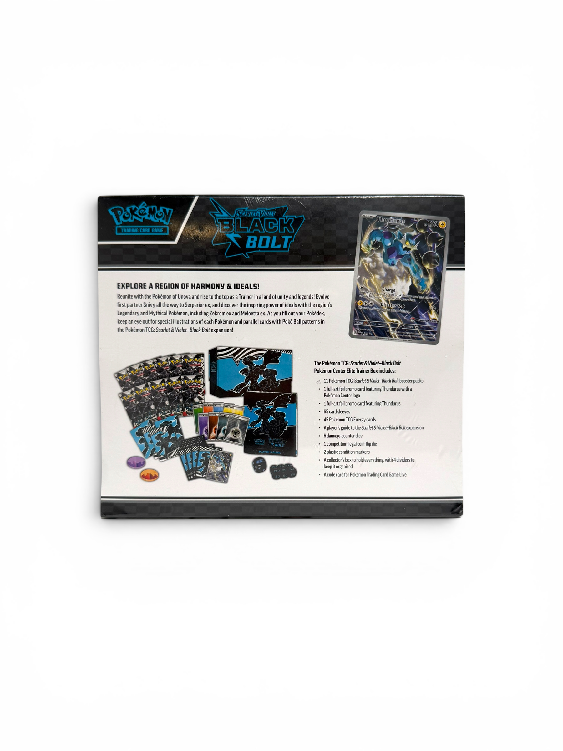 Pokemon Scarlet & Violet Black Bolt Elite Trainer Box (Pokemon Center)