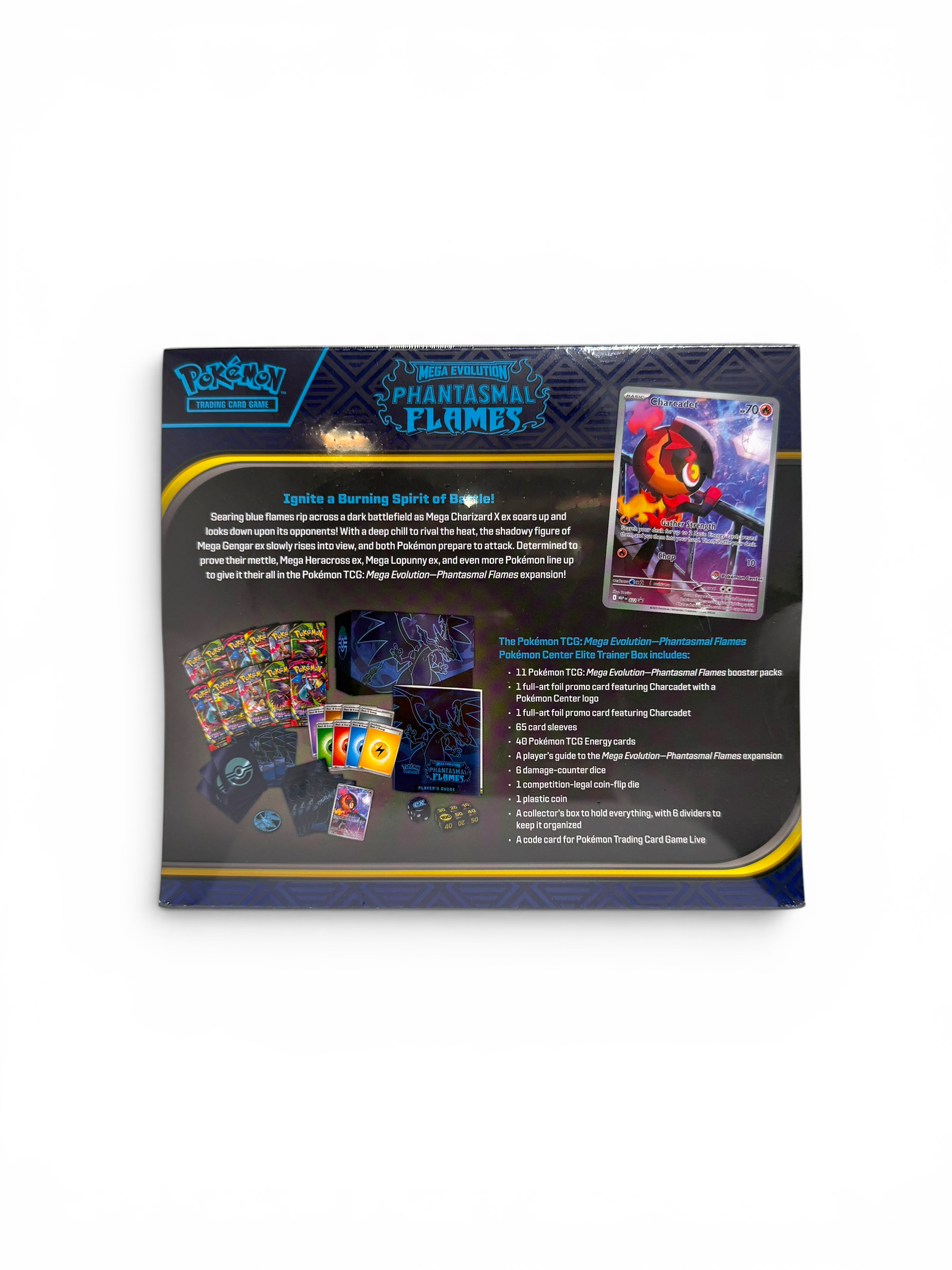 Pokemon Mega Evolution Phantasmal Flames Elite Trainer Box (Pokemon Center)