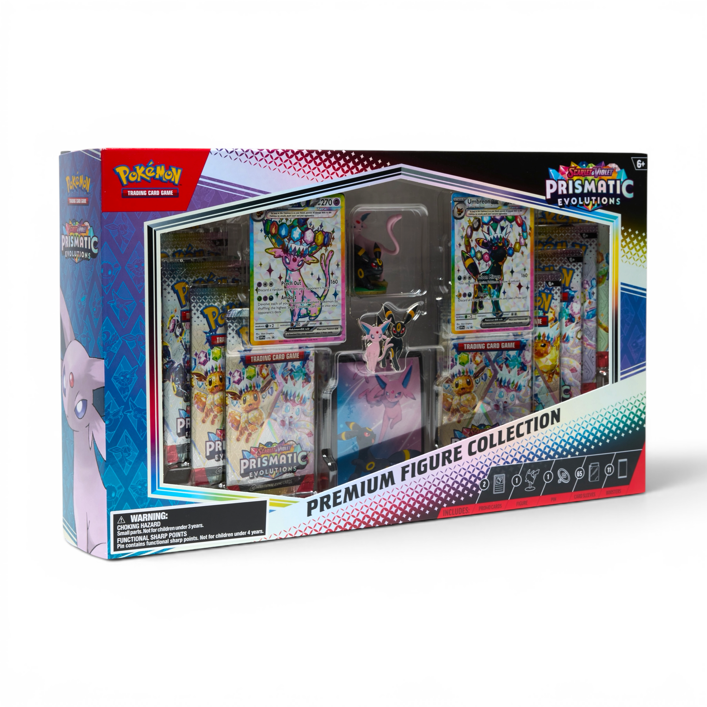 Pokemon Scarlet & Violet Prismatic Evolutions Premium Figure Collection