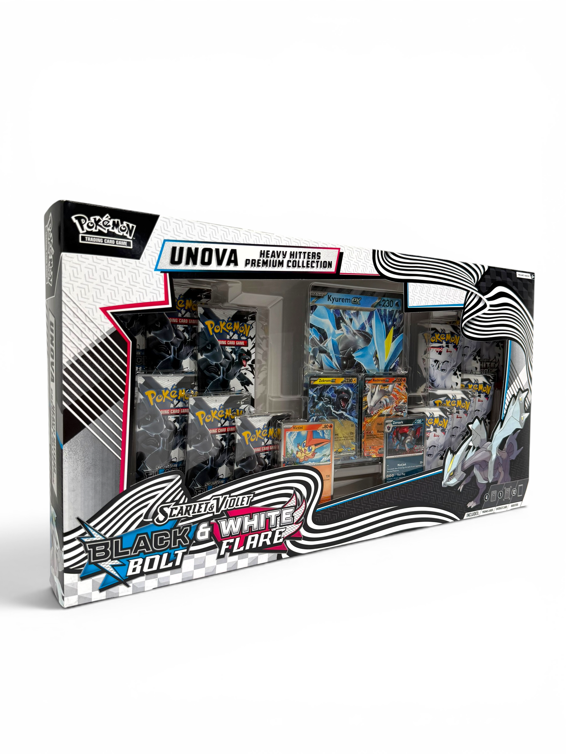 Pokemon Scarlet & Violet Black Bolt & White Flare Unova Heavy Hitters Premium Collection