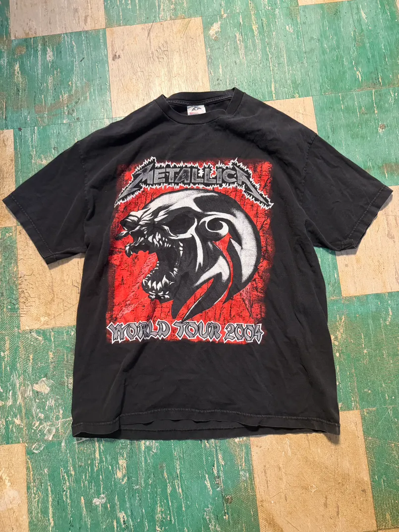 Metallica World Tour 2004 Graphic T-Shirt