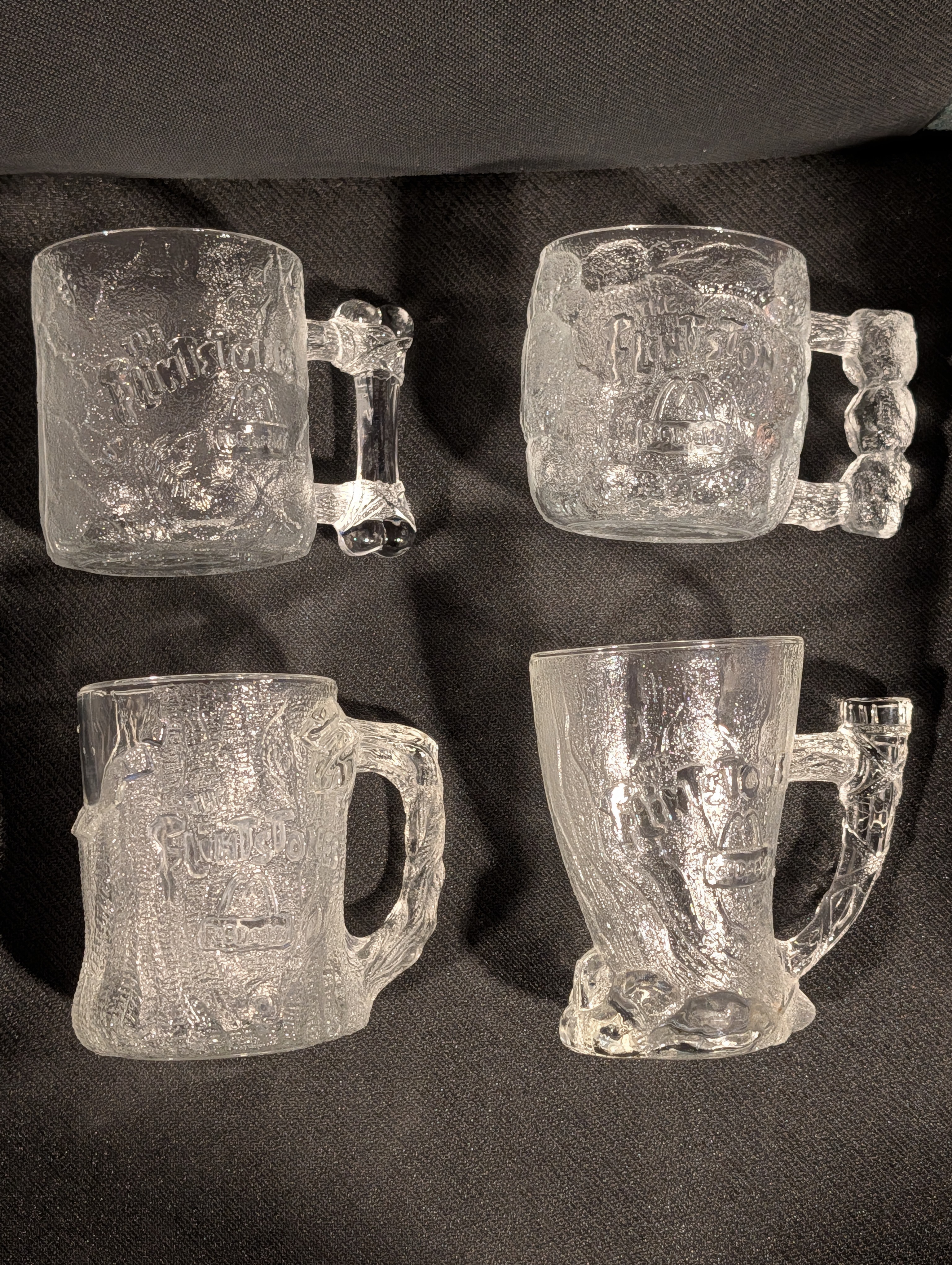 Set of Flintstones McDonald glasses!!!