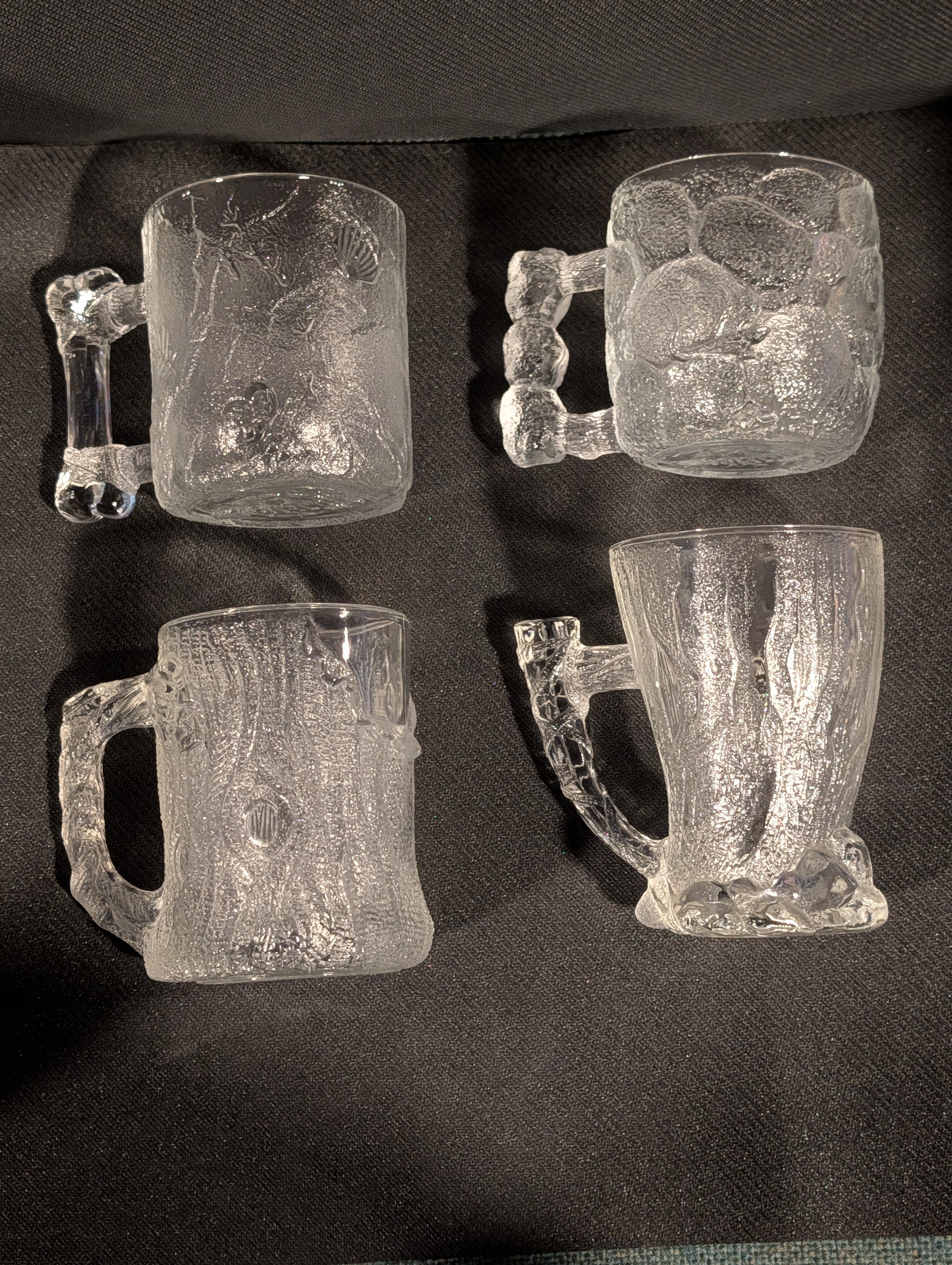 Set of Flintstones McDonald glasses!!!