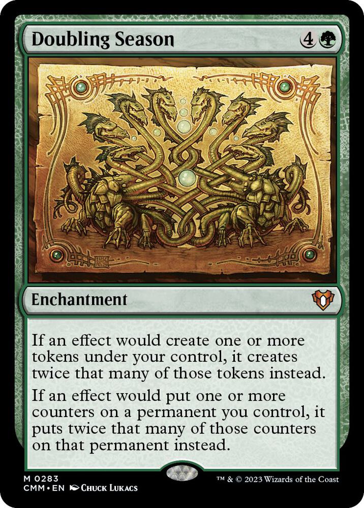 Bloomburrow play pack full box cmc for Doubling Season
