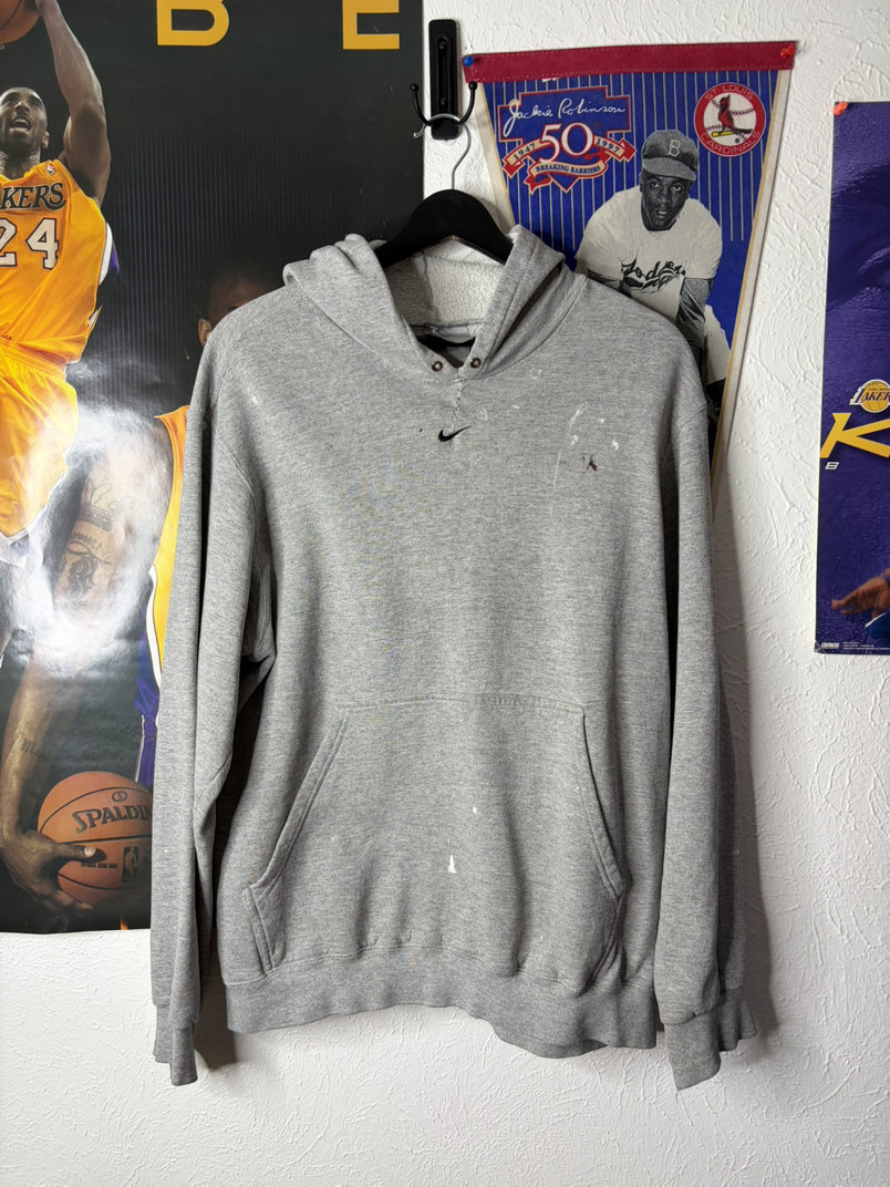 Nike Men's Grey Hoodie