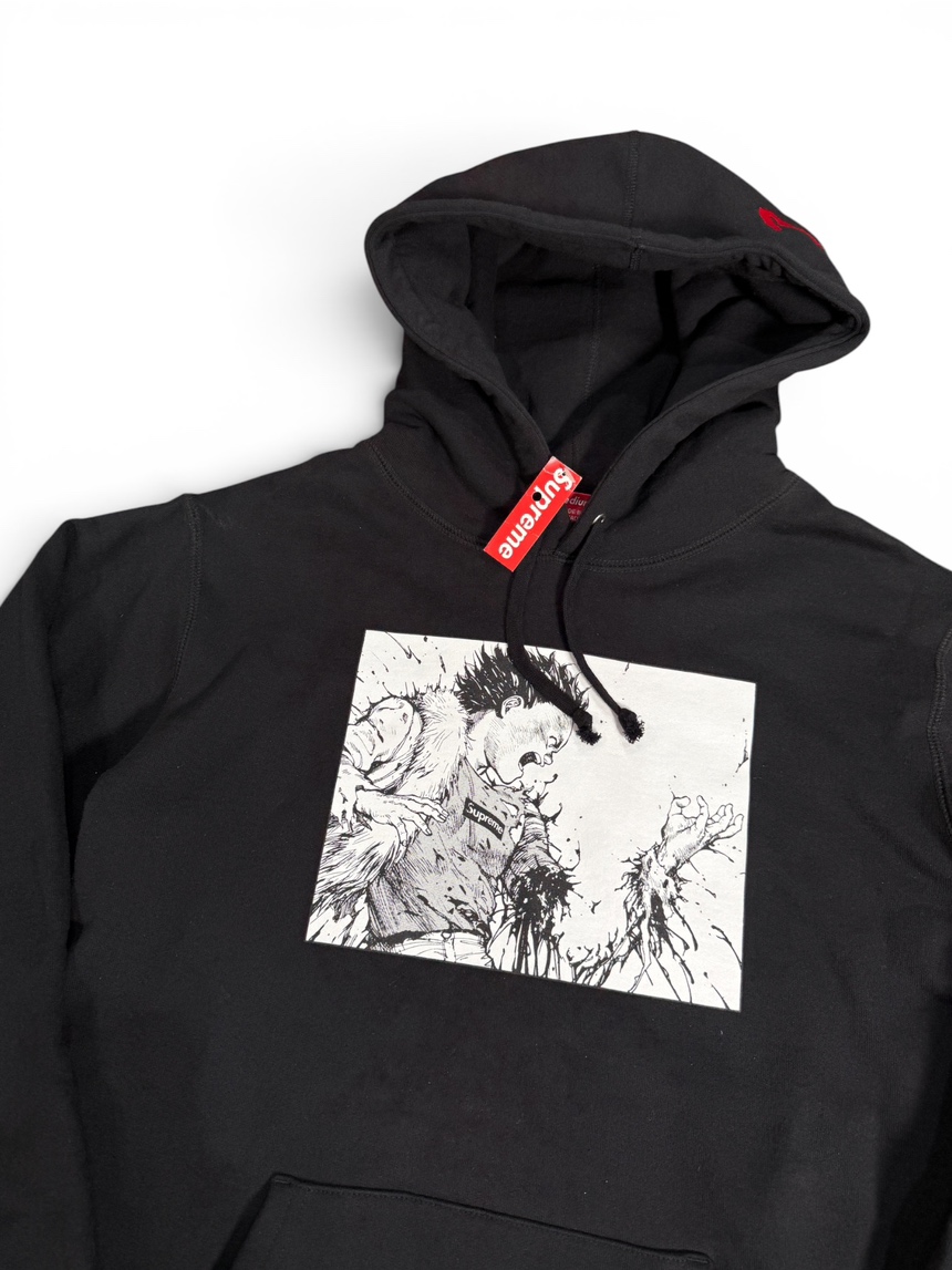 SZ M Supreme AKIRA Arm Hooded Sweatshirt FW17