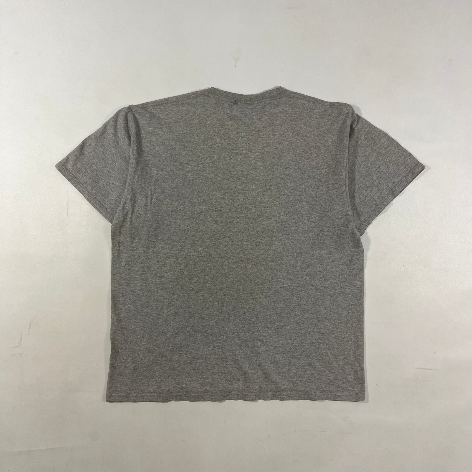 Vintage 90s Nike Big Swoosh Heather Gray Made in USA T-Shirt L