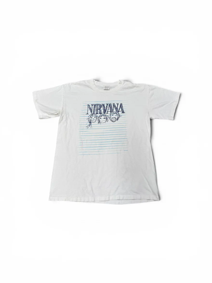 Vintage 1992 Nirvana Sketch Tee