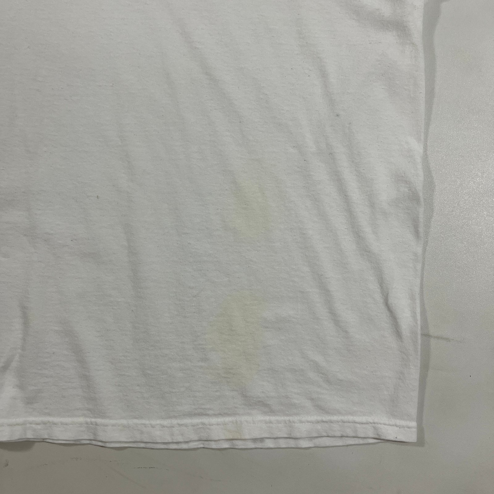 Vintage Y2K Nike Just Do It Center Swoosh White Graphic Tee M