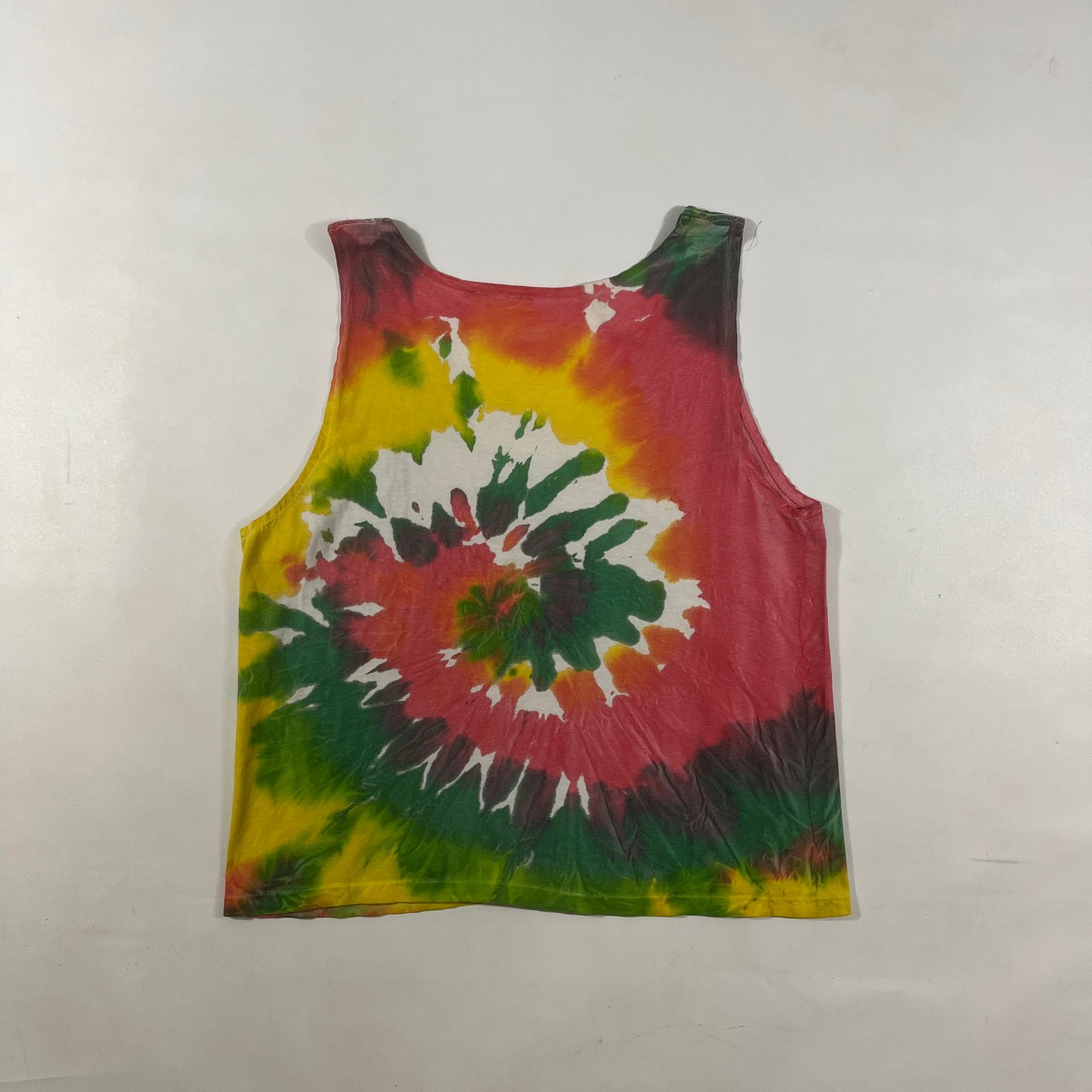 Vintage Bob Marley Jamaica Rasta Tie Dye Tank Top