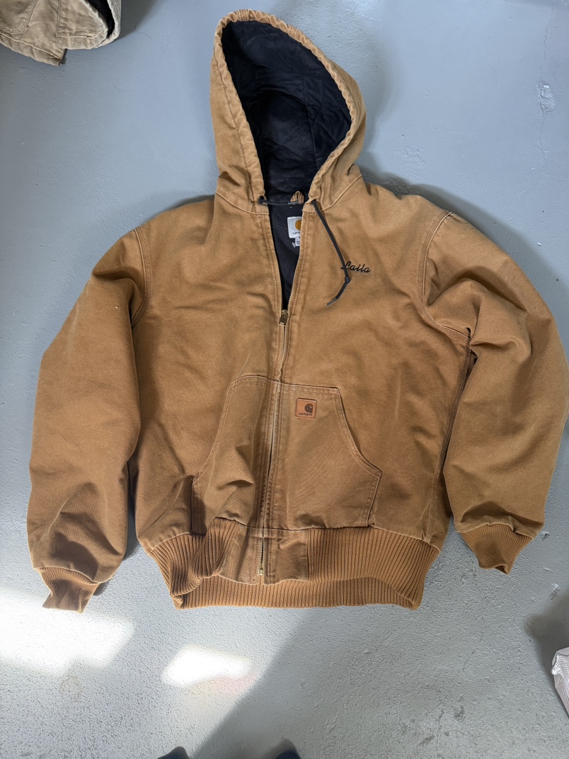 Carhartt "Laila" Embroidered Hooded Work Jacket