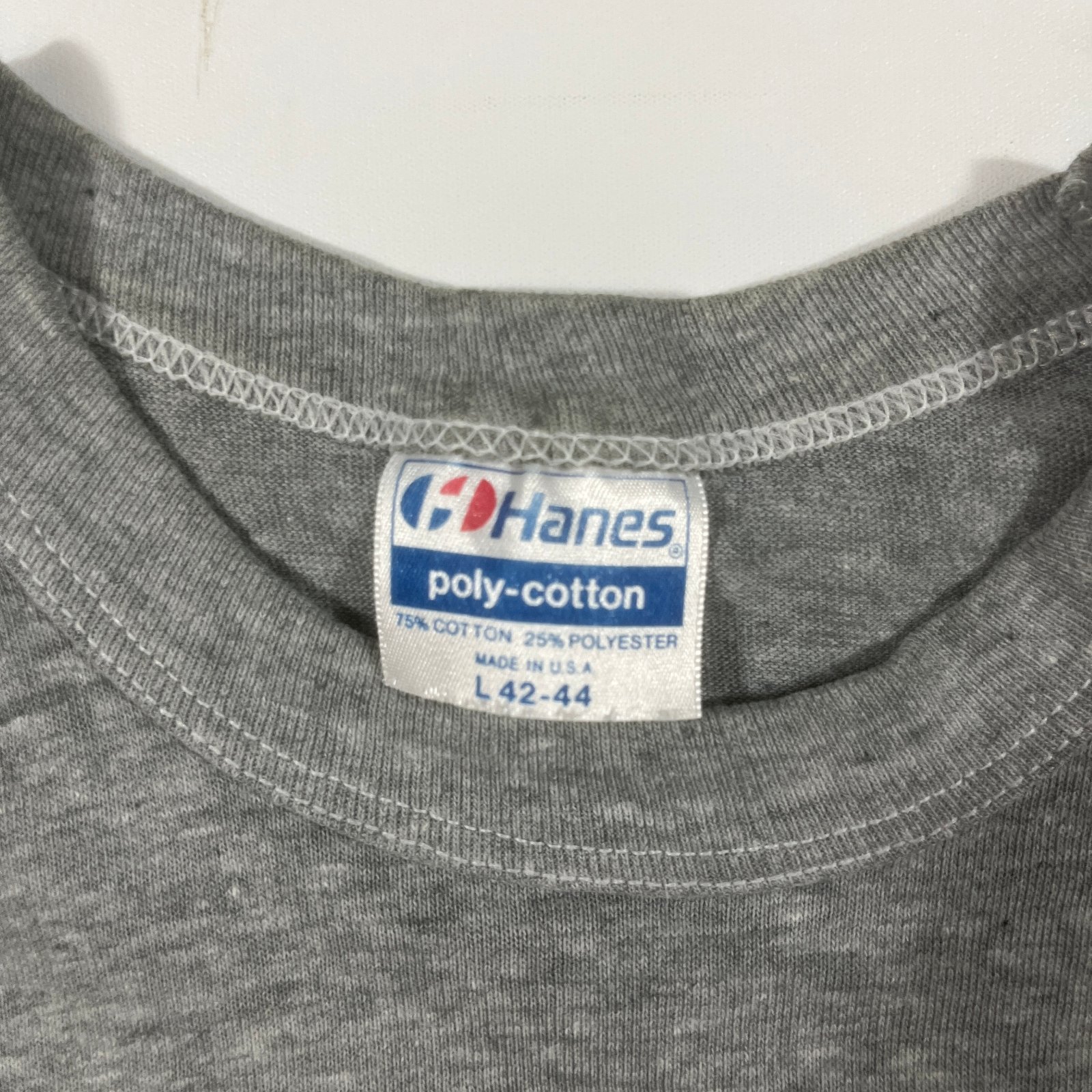 Vintage 80s Les Miserables Hanes Poly-Cotton Cosette Broadway Musical Tee L