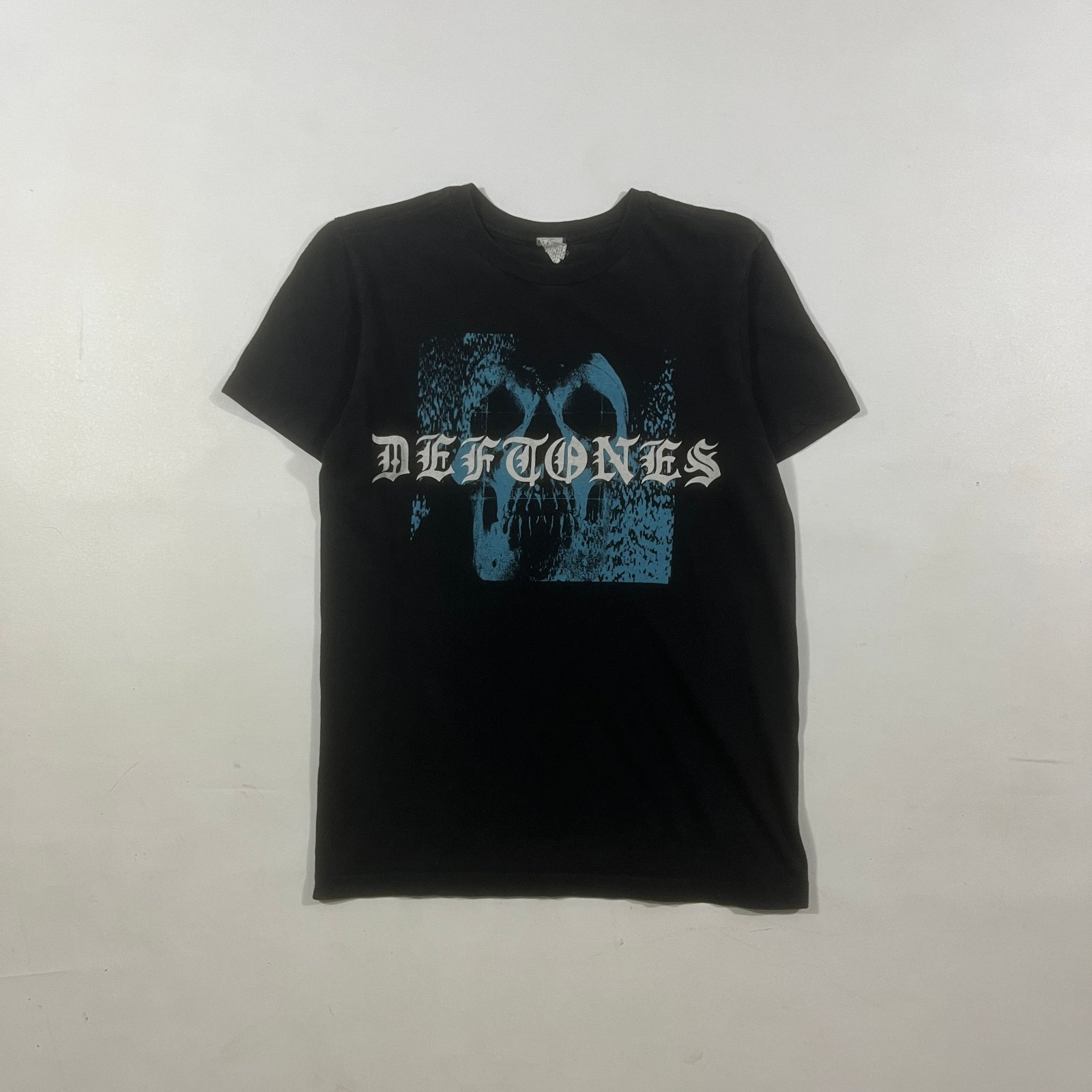 Deftones Self-Titled Album Blue Skull Band Tee XS