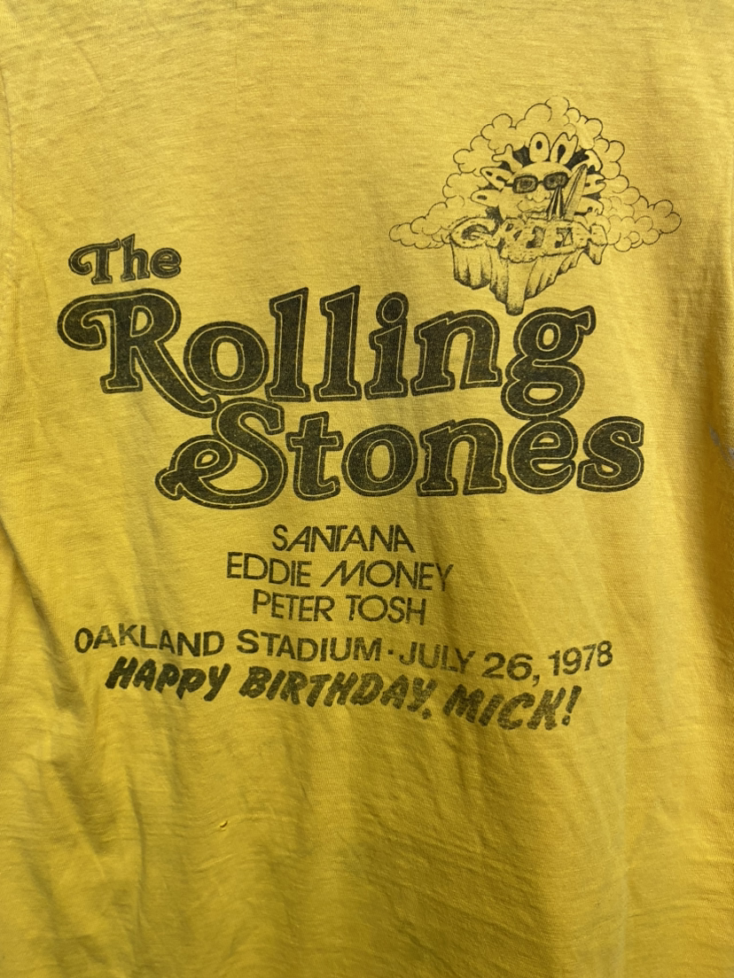 Vintage 1970s Happy Birthday MicK T