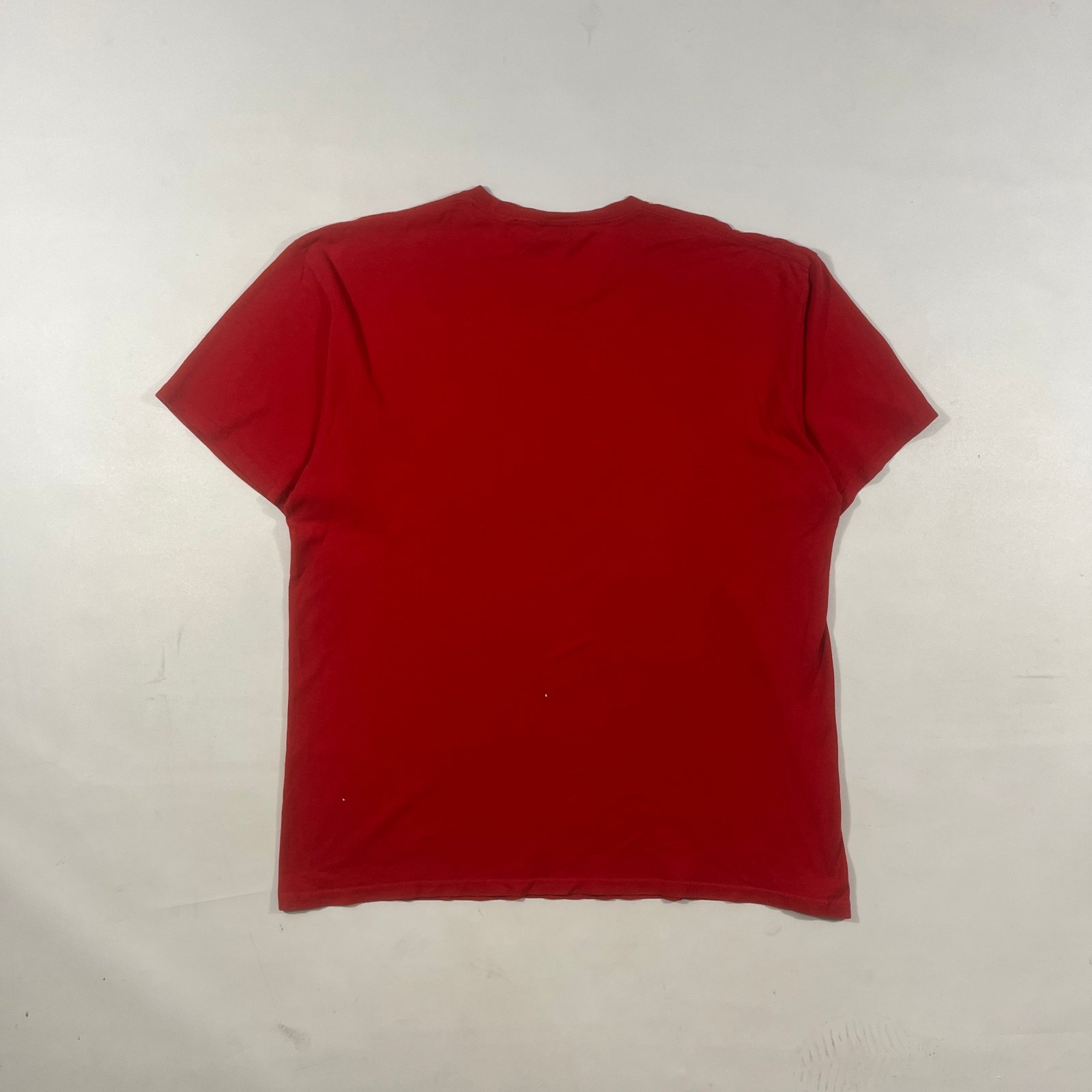 Volcom Red Script Logo Stone Graphic Skate Tee XL