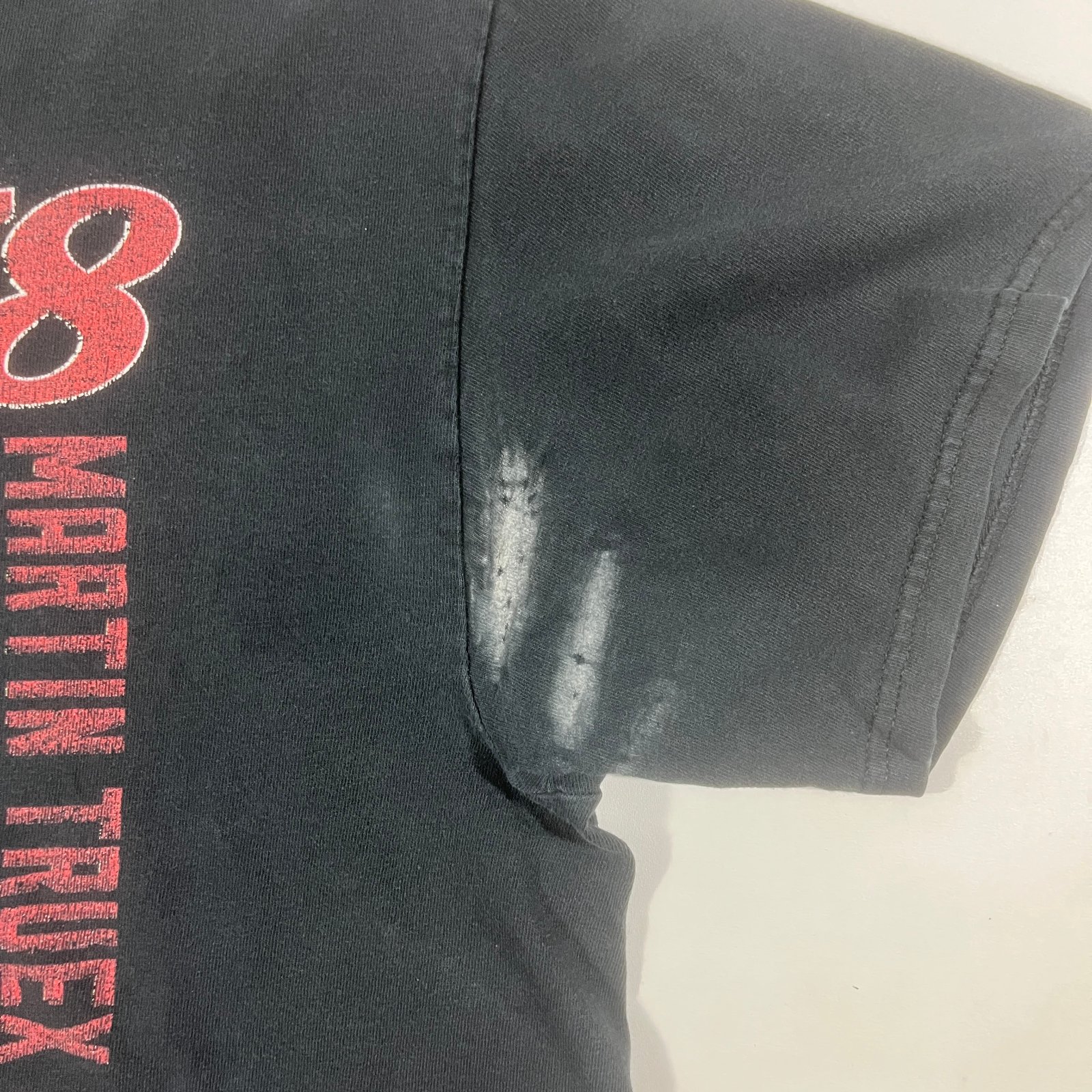 Vintage NASCAR Martin Truex Jr #78 Furniture Row Racing Black Graphic Tee