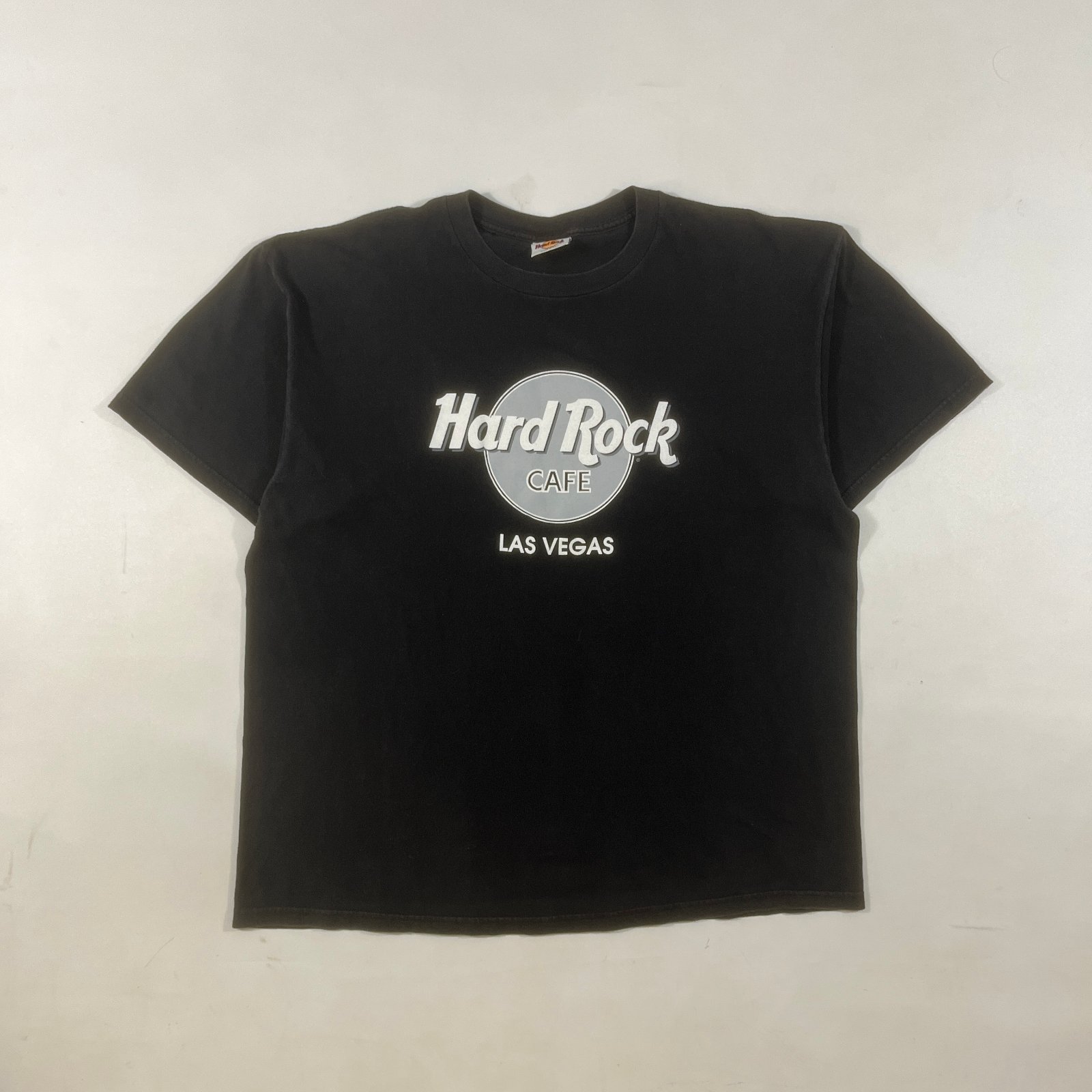 Vintage Hard Rock Cafe Las Vegas Black Graphic T-Shirt XL Made in USA