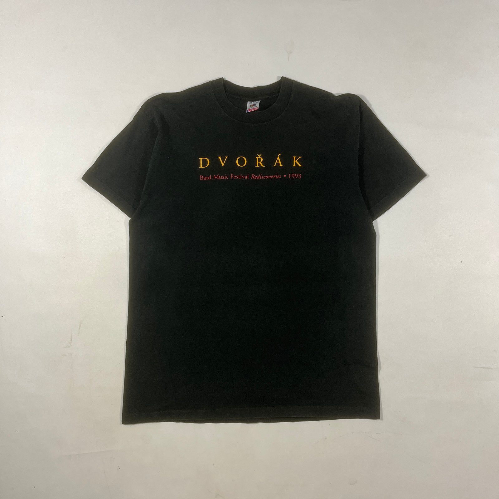 Vintage 1993 Dvorak Bard Music Festival Rediscoveries Classical Composer Tee XL