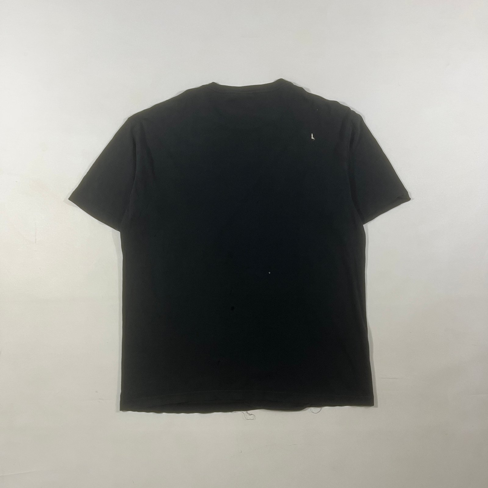 Vintage Y2K Volcom Circle Script Logo Faded Black Skate Surf Tee