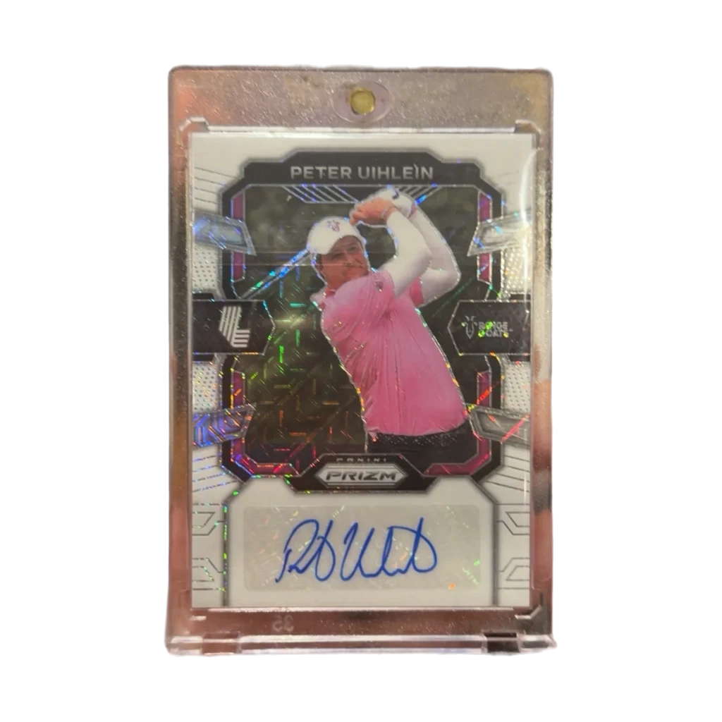 2023 Prizm Peter Uihlein Autograph Golf Card 14/36