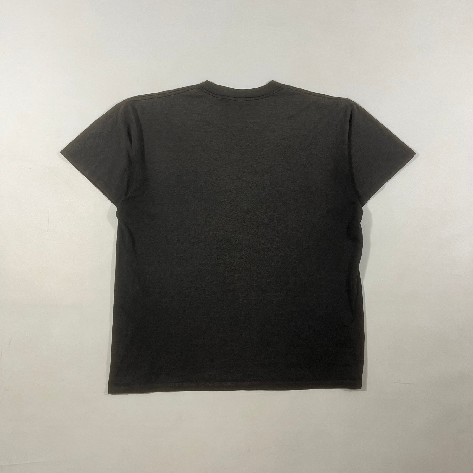 Vintage 90s Oneita Rodney McCoy Productions Guitar Promo Tee XL Faded Black