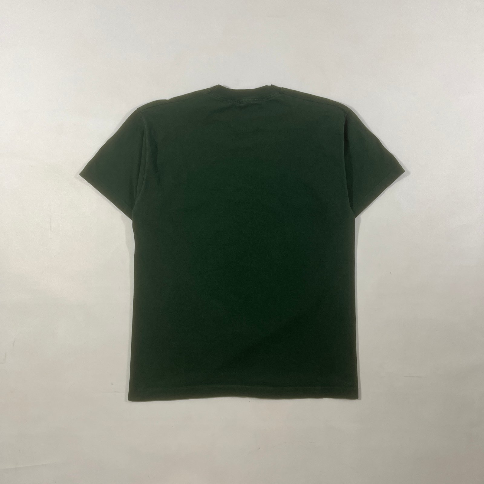 Vintage 1993 Gari Diner Great White Shark Coral Reef Nature Tee Forest Green