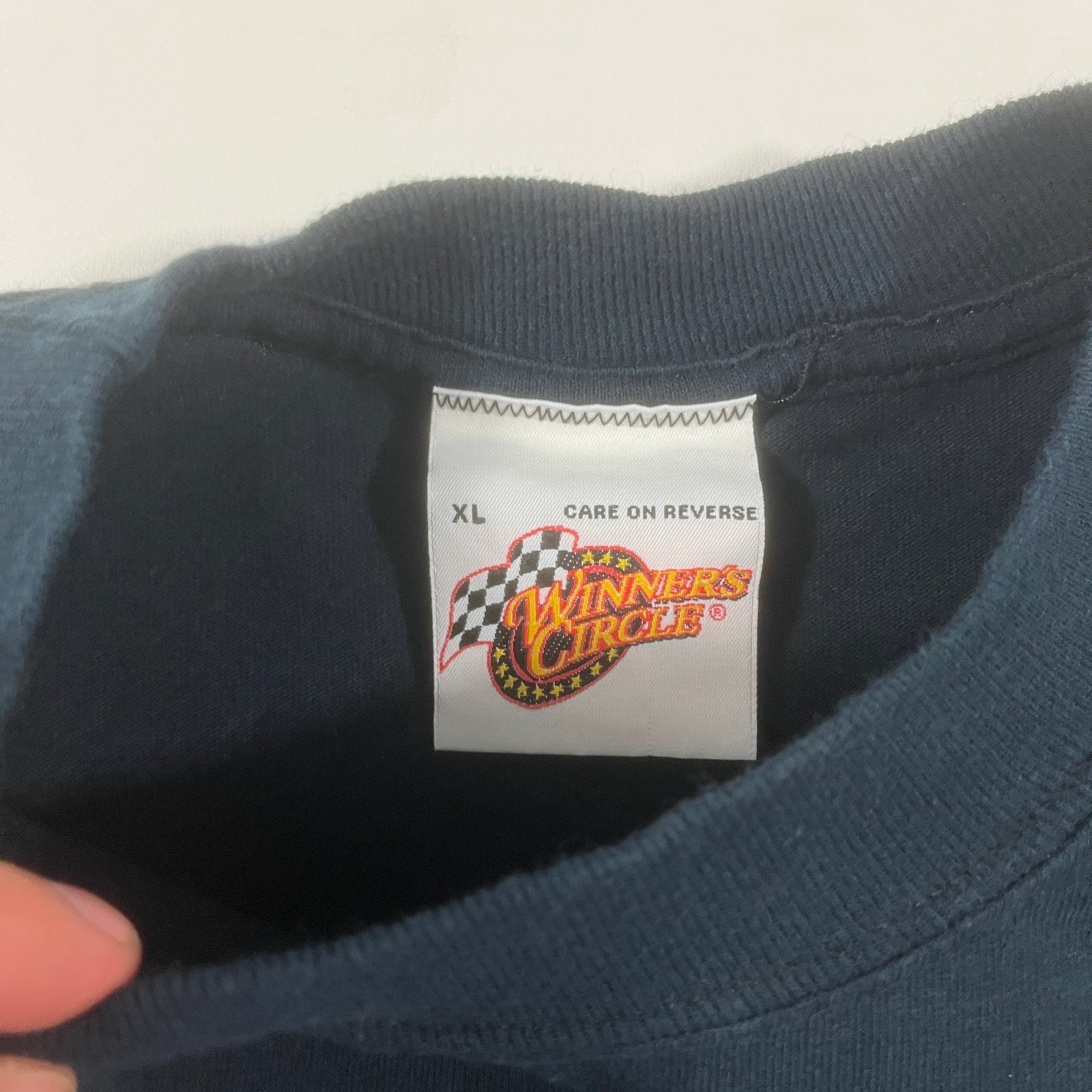 Vintage Dale Earnhardt #3 NASCAR 7 Time Champion Black Graphic Tee XL Winner's Circle