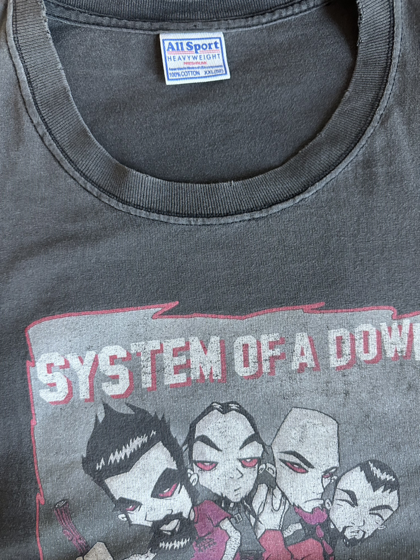 2XL System of a Down tee