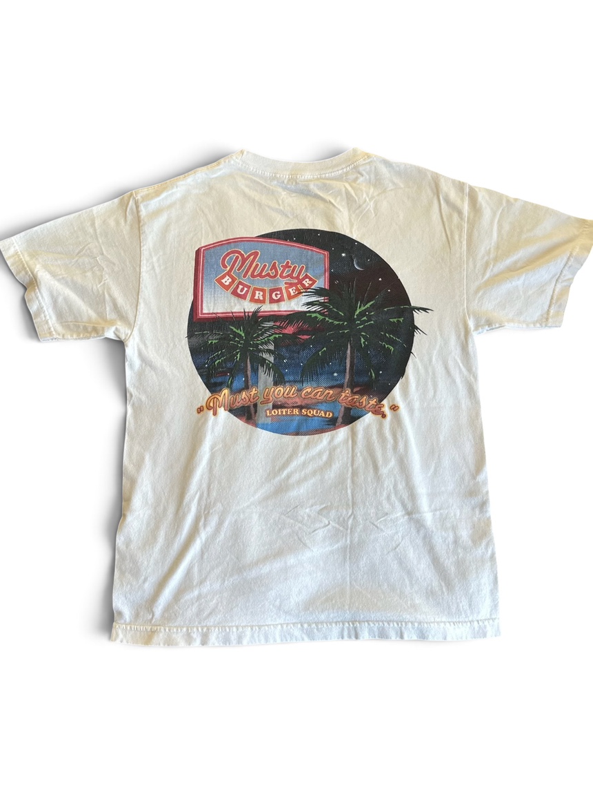 Medium Loiter Squad Musty Burger tee