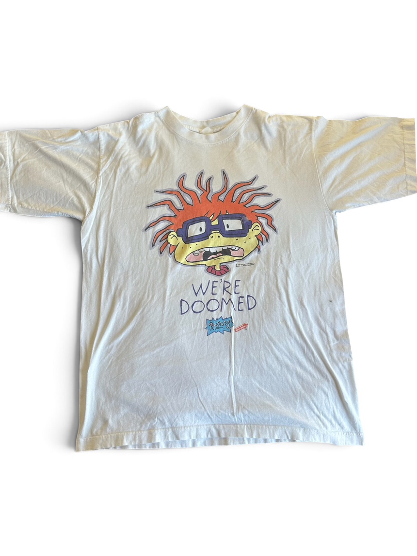 XL Rugrats Chuckie we’re doomed tee
