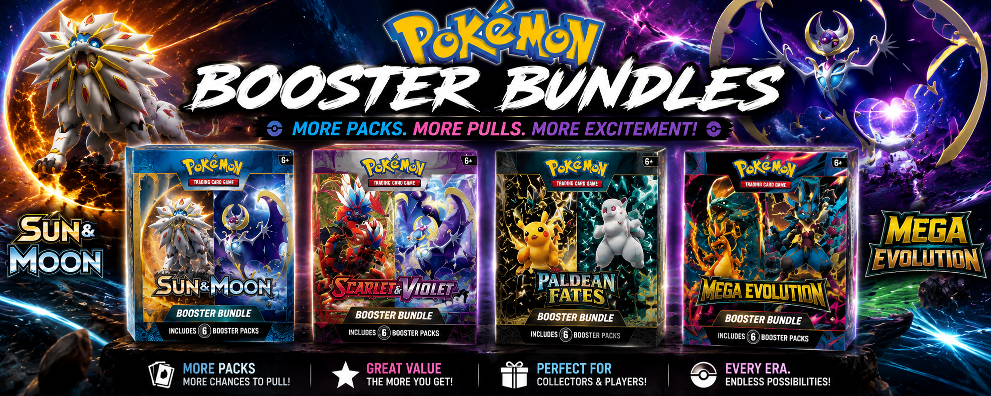 Pokemon booster bundles