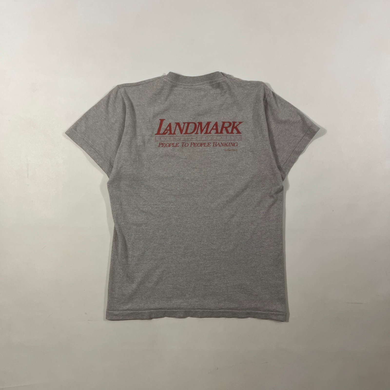 Vintage 1987 The Great Race Pittsburgh Single Stitch Tee Heather Gray