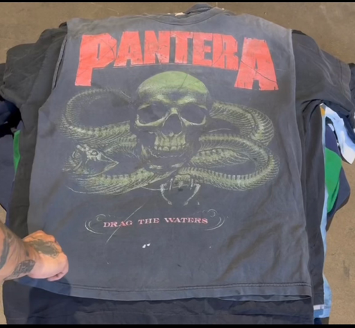 Pantera "Drag the Waters" Vintage Band T-Shirt