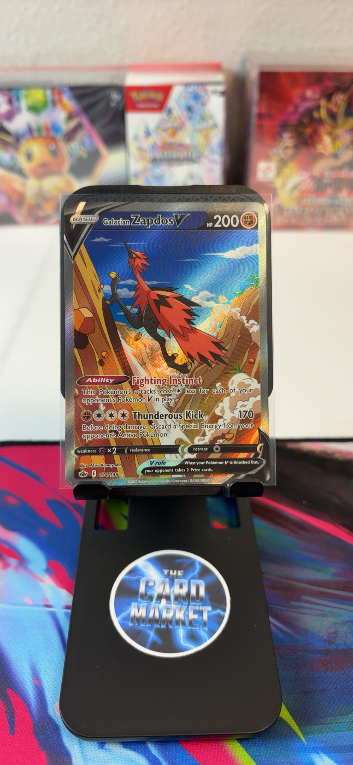 Galarian Zapdos V (Alternate Art)