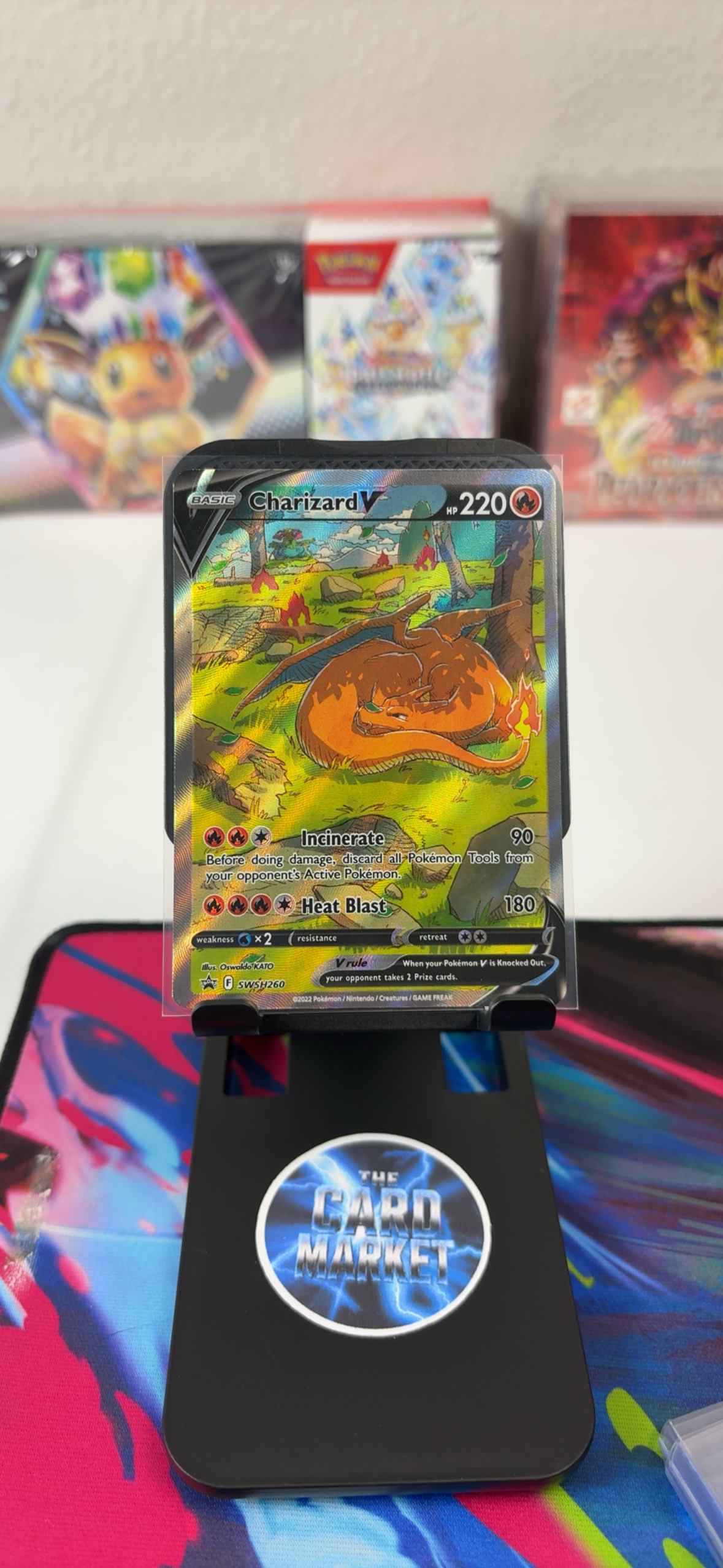 Sleeping Charizard V