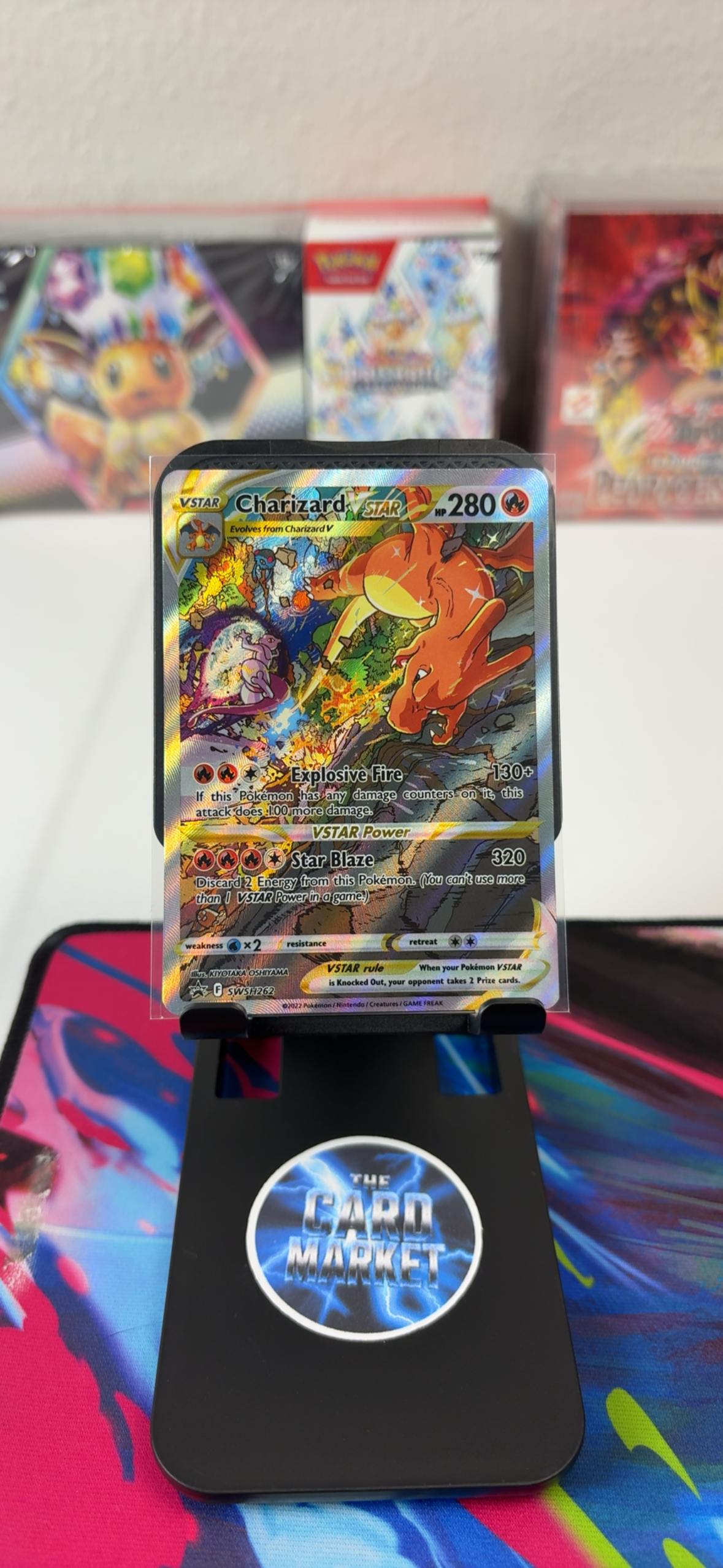 Charizard VSTAR vs Mewtwo