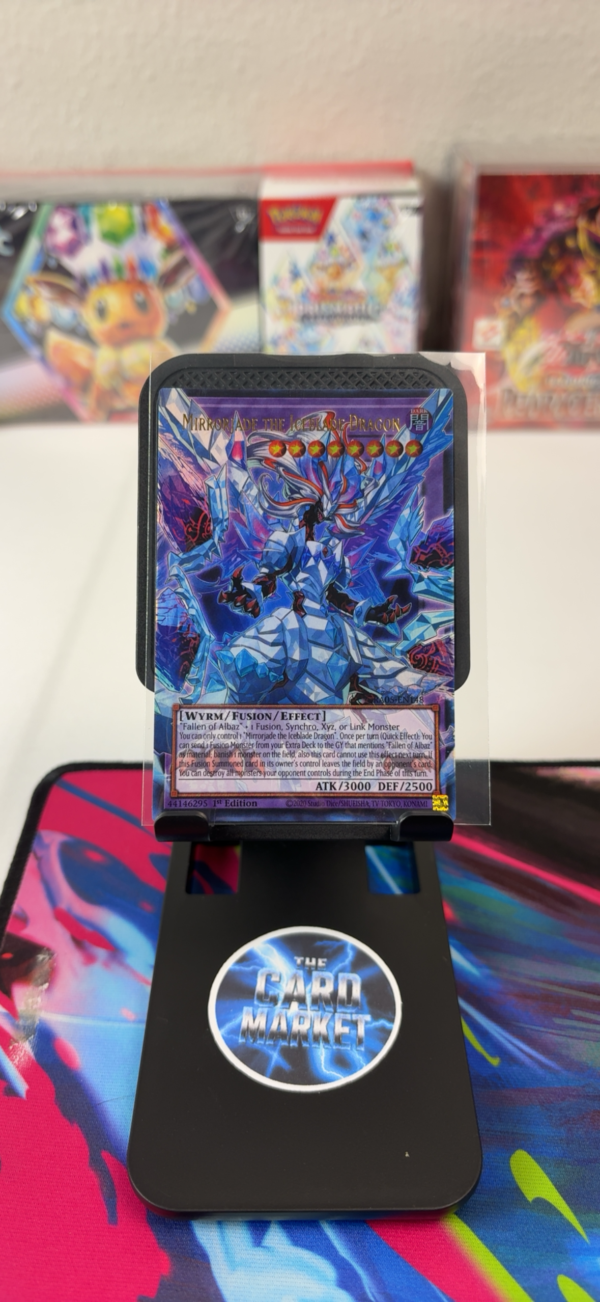 Over Frame Mirrorjade the Iceblade Dragon UR