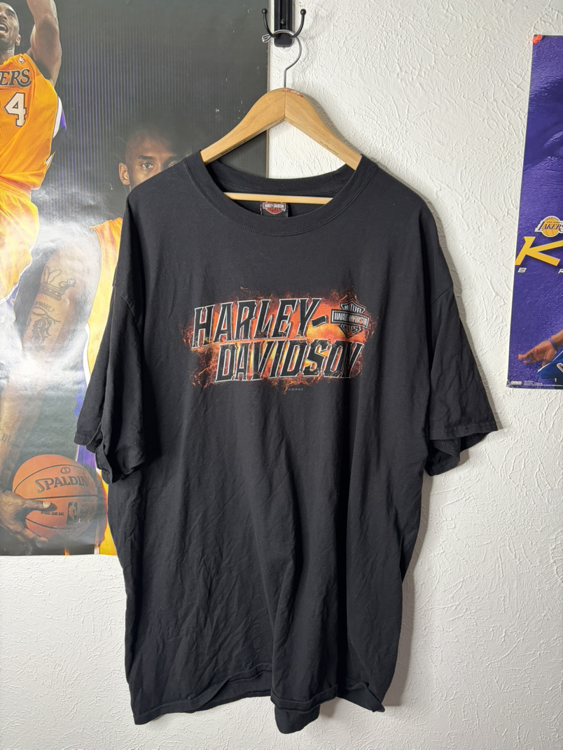Harley-Davidson Men's Vintage Flame Logo T-Shirt