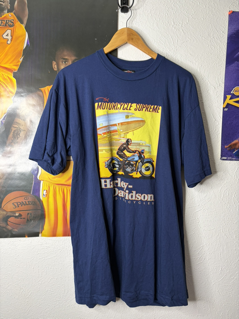 Vintage Harley-Davidson "The Motorcycle Supreme" Graphic T-Shirt