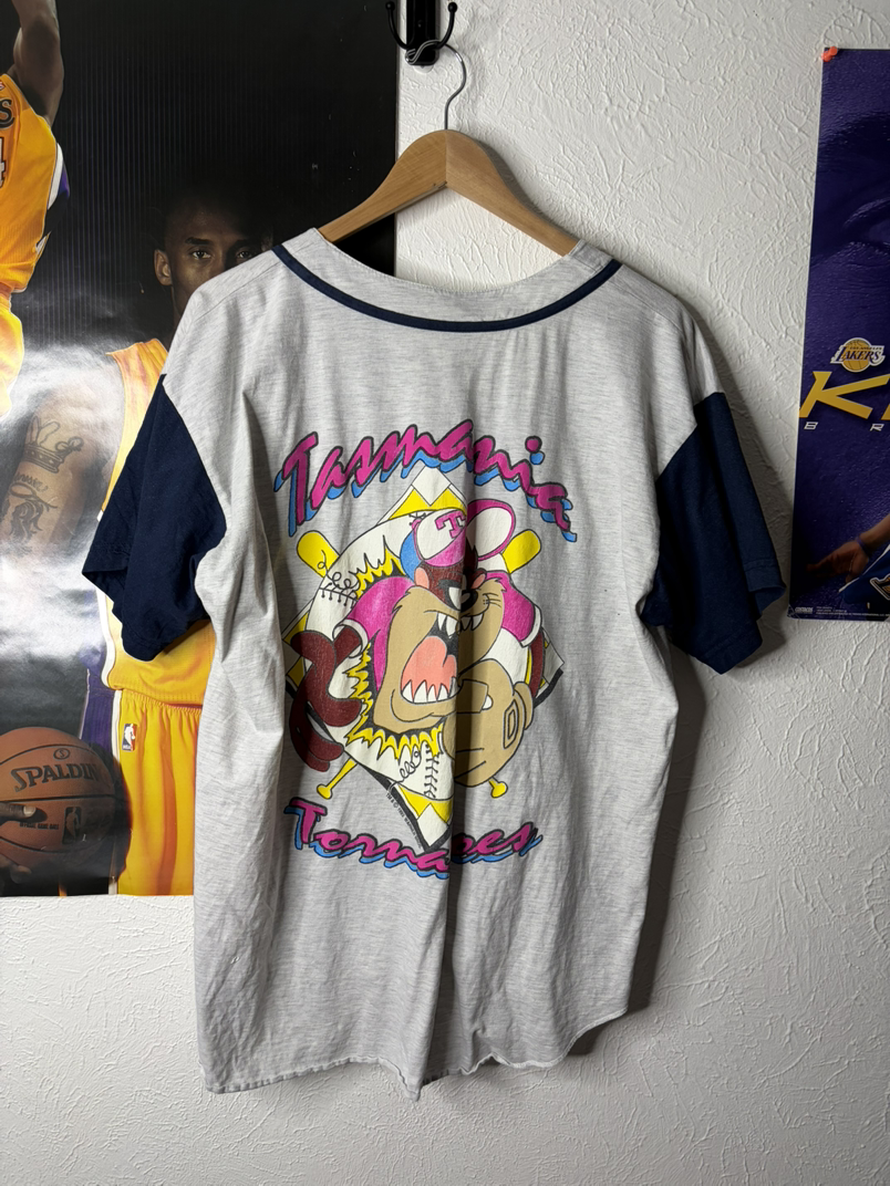 Vintage Graphic Baseball Jersey