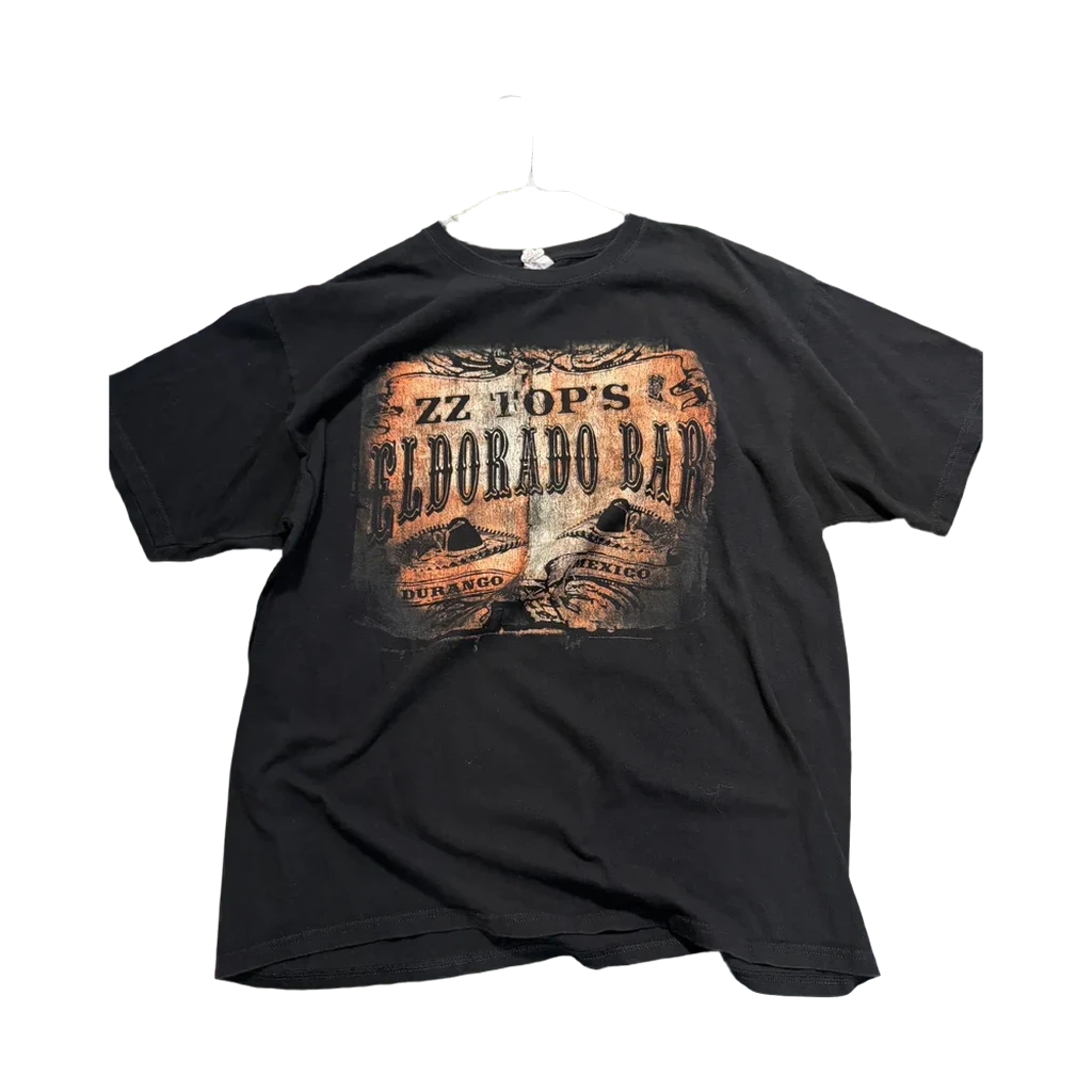 Vintage ZZ Top's El Dorado Bar Graphic T-Shirt