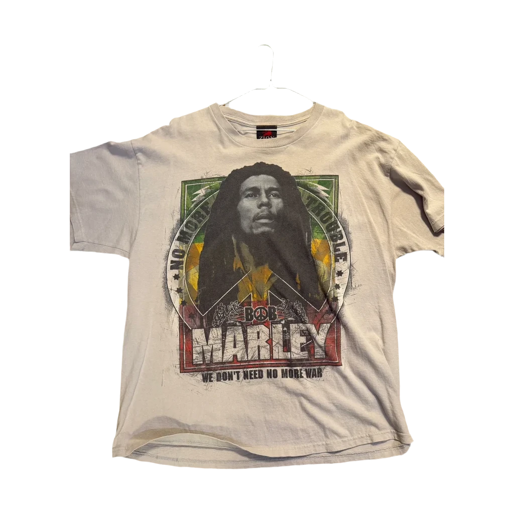 Vintage Bob Marley "No More Trouble" Graphic T-Shirt